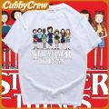 CubbyCrew Brand New Cool STRANGER THINGS Printing For Boys and Girls Neck Round Fitted Cotton Tops. 