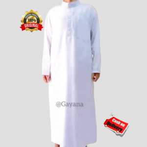 JUBAH PRIA/ JUBAH GAMIS PRIA / JUBAH KANCING SNAP BUTTON/JUBAH PRIA TERBARU
