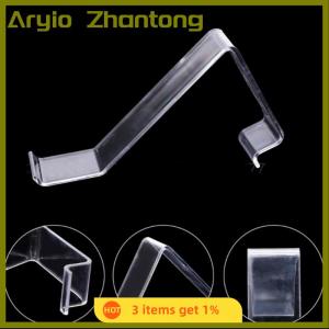 Aryio Rõ ràng nhựa cửa hàng giày hiển thị đứng Rack chủ Sandal hiển thị đứng chống mặc bền trong suốt trông kết cấu