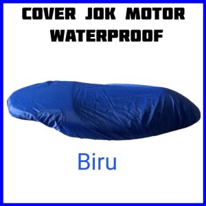 Cover Sarung Jok Motor Premium ada Pengunci/Pelindung Penutup Jok Motor Gede Kecil