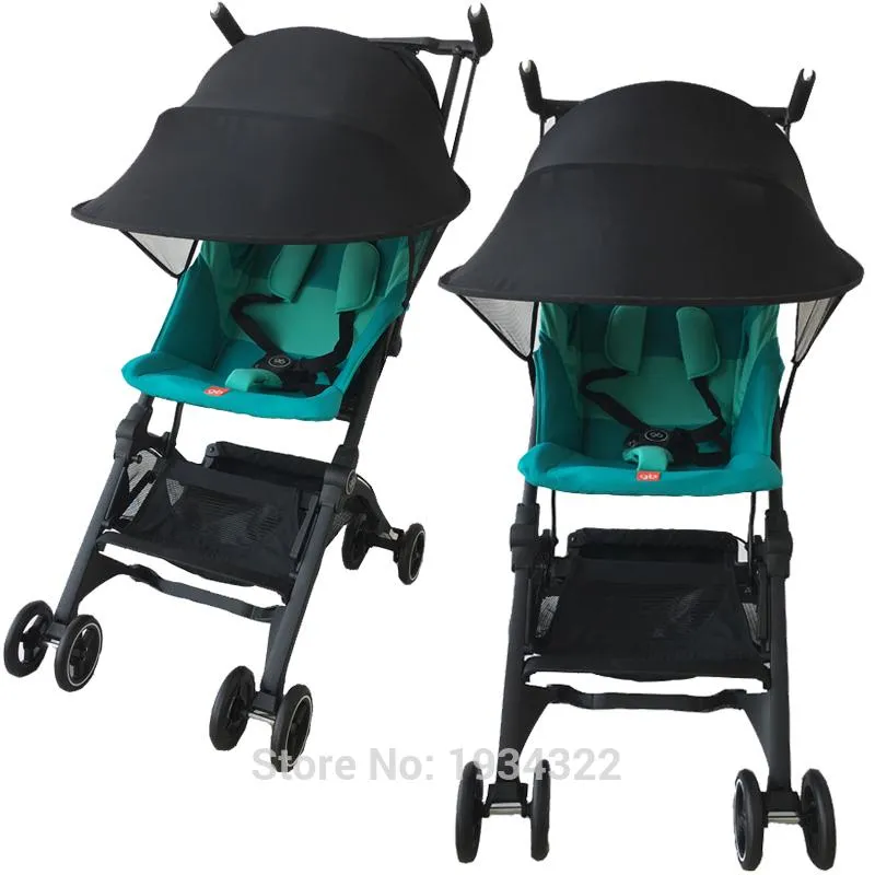 1 1 GB Stroller Accessories Sun Shade For Goodbaby Pockit Stroller Extend Sun Visor Canopy Cover UV Umbrella Fit Pockit QBIT