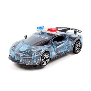 Colorful Lights With Music Police Toy Car For Boys