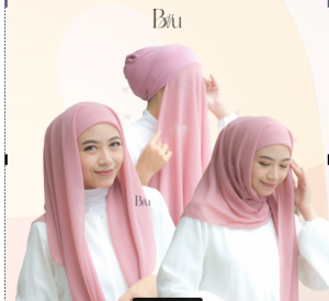 BIIU Qala Hijab Segitiga Instan Inner Ceruty Baby Doll Premium 115cm