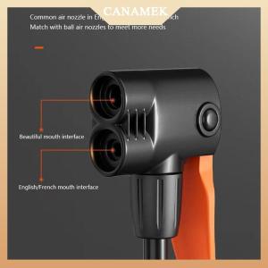 [CANAMEK] Foot Pump Motorcycle Bicycle Car Swimming Ring Ball Pedal Household Multi-function Pump Compact Labor-saving Inflation