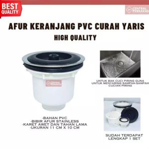 Afur keranjang PVC Curah Plastik / Afur Bak Cuci Piring / Bak cuci piring