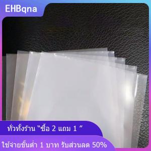 [COD] EHBqna KITCHEN 50ชิ้น12นิ้วไวนิลใสแผ่นป้องกัน LP ไวนิลถุงกาวในตัวปลอกพลาสติกด้านนอกสำหรับใส่ซีดีเทปป้องกันแขนเสื้อ