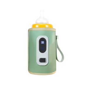 🔥COD🔥เครื่องอุ่นขวดนม อุ่นขวดนม อุ่นนม แบบพกพาสดวก อุปกรณ์ที่อุ่นขวดนมเด็กแบบชาร์จUSB ขวดนมเก็บความร้อน พกพาสะดวก
