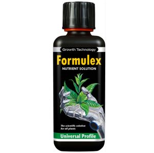 Growth Technology Formulex Universal Profile Nutrient Solution (One Part Hydroponic Fertilizer Foliar Fertilizer Soil Fertilizer NPK Fertilizer 2.3:0.9:3.4 Fertilizer for Young Plant Seedling Fertilizer with Calcium)