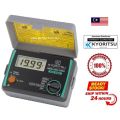 KYORITSU 4105A Digital Earth Tester Multimeter Resistance Meter (With Soft case). 