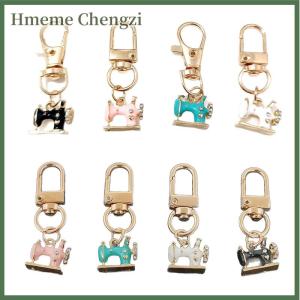 Hmeme 4pcs Mini Sewing Machine Keychains – A Stitch Of Memory Meaning Vintage Miniature Metal Sewing Machine Keychain