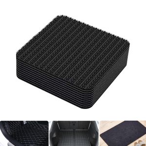5pair Carpet Fixing Sticker Universal Sticker Car Carpet Invisible Tape Strong Self-Adhesive Sticker Home Foot Mats