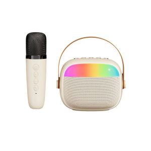 K30 Karaoke hine Portable Bluetooth 5.3 PA Speaker System With 1-2 Wireless Microphones Home Family Singing ChildrenS Gifts