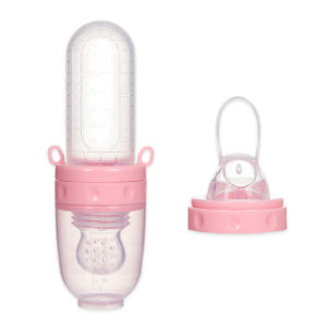 Hamshmoc Multi-Function Baby Supplementary Feeding Dispensings With Two Pacifiers And Spoon Baby Silicone Soft Squeeze Spoon For ChildrenS Feeding Tableware