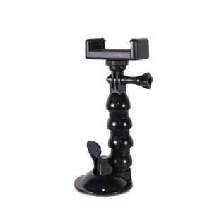 Flexible Suction Cup Action Cam Suction Cup Car Mount Holder Xiaomi Yi GoPro Hero Action Camera Car Window Snake Shape Flexible Adjustable