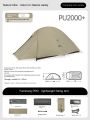 Naturehike CLOUD UP PRO Series Ultralight Camping Tent for 1 and 2 Person Portable Waterproof 20D Lightweight Nylon and 8 Series Aluminum Alloy Pole Outdoor Hiking Backpacking 4 Season Tent Nature Hike. 