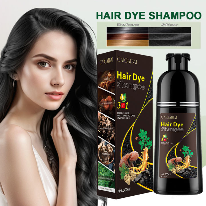 [JB READY STOCK] Hair Dye Shampoo hair colour shampoo black hair