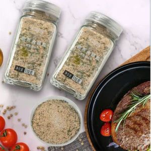 110g Parsley garlic salt zero fat sea salt garlic powder boiled vegetables fitness light food season