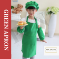 ?READY STOCK? CHILDREN'S APRON SET FOR MULTI-FUNCTION AND EPRON CHEF KITCHEN USING BAKING COOKING PLAIN KIDS APPRON 儿童围裙套装 KANAK-KANAK APRON SET FUNGSI MULTI. 