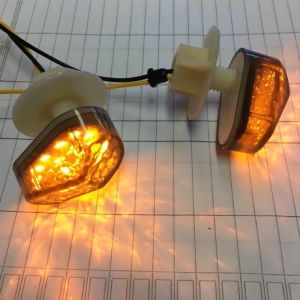 Lampu Sen Tempel Fearing Oval Mini Sein Led Fairing Model Jempol Oval / Sein Tempel Oval Mini D90