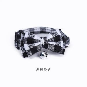 Vòng cổ thú cưng xuyên biên giới chống siết cổ có thể điều chỉnh vòng cổ mèo có độ đàn hồi cao phụ kiện vòng cổ chó bán buôn đồ dùng thú cưng.