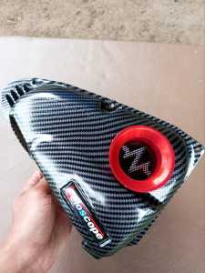 Cover Filter Velocity Carbon Detak Beat 2016 - 2019 / Street / Pop - Scoopy Esp - Vario 110 // Bisa Cod