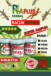 RAPLUS HERBAL RACUN CICAK AMPUH/BERGARANSI UANG KEMBALI/