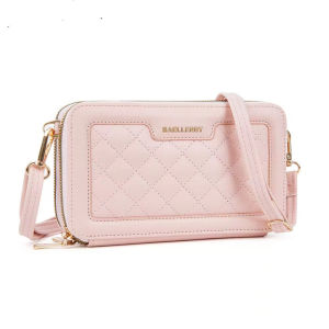 CJH BAG #3209 LEATHER MATERIAL SLINGBAG AND CROSSBODYBAG PHONE WALLET FOR WOMEN