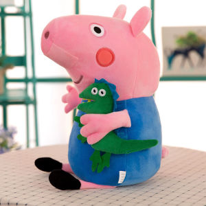 ĐỒ CHƠI NHỒI BÔNG HÌNH PEPPA LOẠI LỚN GẤU BÔNG HEO PEPPA MÀU HỒNG LÔNG MỊN DỄ THƯƠNG CHO BÉ