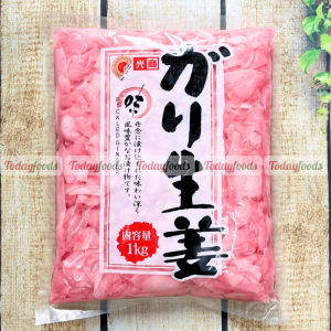 Gừng Hồng Amazu Shoga Cao Cấp ăn kèm Sushi & Sashimi 1.5KG (Gừng 1KG + nước 500G)