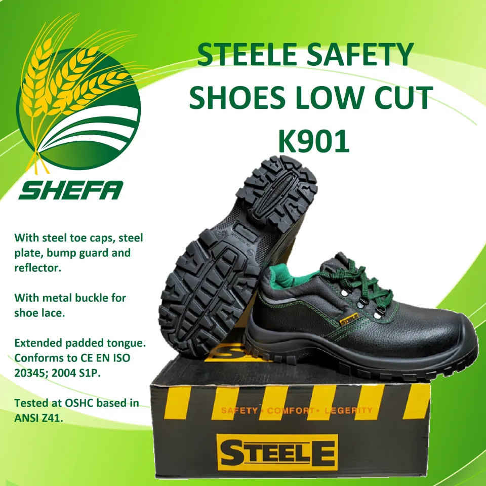 STEELE Safety Shoes Low Cut K901 size 6\