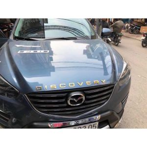 Tem chữ Discovery dán xe đề can discovery 3D nổi dán xe ô tô