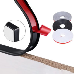 18mm*1M Self-adhesive U-shaped Edge Banding Flexible Edge Banding Tape Furniture Corner Edging Protector