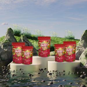 5 packs of berrywell freeze dried magic berry make your taste become sweet no sugar added