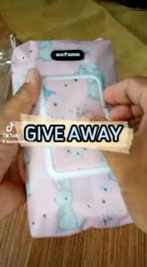 POUCH TISSUE 3 IN 1 TEMPAT TISU BASAH TISU KERING DAN HANDSANITIZER  UNTUK TRAVELLING