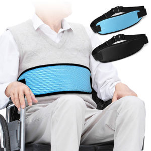 hananre Wheelchair Safety Harness Strap Elderly Patients Anti-Slip Fixing Belt Brace