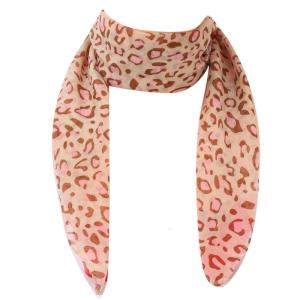 Leopard Pattern Neck Scarves Suitable for Various Outdoor Activity and Daily Wear for Casual and Sports Activity