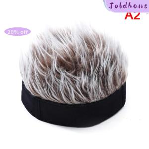 Joldhans 1pc Novelty Hip Hop Beanie Hat with Spiked Hair Funny Retro Short Melon