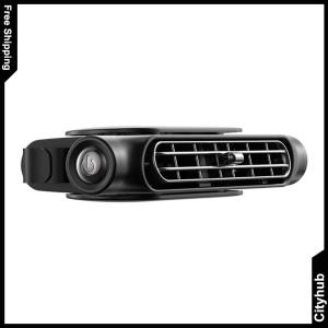 Air Cooling Fan 3 Speeds Adjustable Car Seat Cooling Fan USB Powered Rear Seat Ventilator for Front Rear Seat Passenger