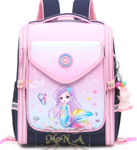TAS SEKOLAH RANSEL ANAK CEWEK MOTIF PUTRI DUYUNNG LUCU UNIK PREMIUM - M0182