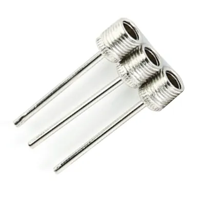 3PCS Ball Pump Inflation Needle Stainless Steel Air Pump Needle for Inflating Football Basketball Volleyball