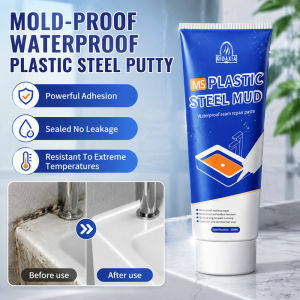 Edge Sealing Glue Anti-Mildew and Waterproof Plastic Steel Putty Silicon Sealant for Sink Seams Decorative Grout Durable