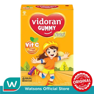 Vidoran Gummy Vit C Rasa Jeruk 54g