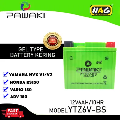 PAWAKI YTZ6V TYZ6V-BS MOTORCYCLE BATTERY MOTO BATERI YAMAHA NVX HONDA RS1150 VARIO150 ADV150