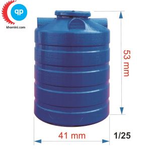 Bồn Nước Mô Hình - Có Nắp - Loại Đứng Tỷ Lệ 1/20 1/25 1/35 1/50