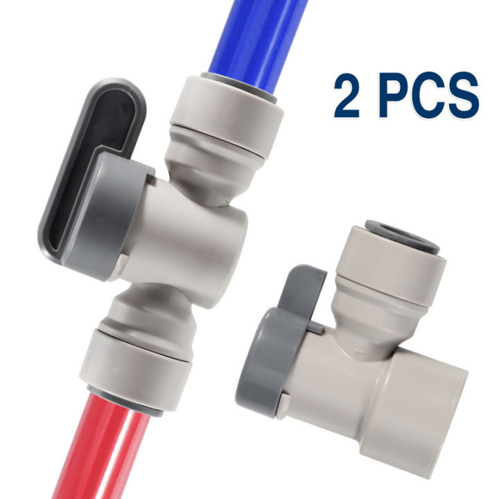 【Booming】 Elecqueen Straight Inline Shut Off Valve 3/8'' Hose Quick ...