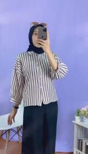 KEMEJA WANITA OVERSIZE KEKINIAN SIUSFASHION GUILEN