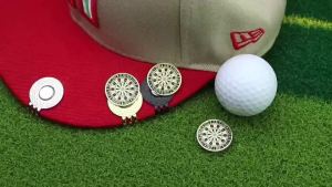 Ball Marker Golf Jenis Klip Topi MKT-WP02【BARANG SPOT】