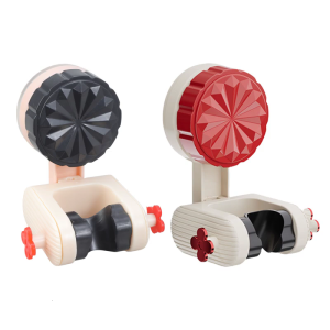 No Drilling Shower Head Holder Bathroom Adjustable Shower Bracket Suction Cup Shower Base for Apartments Hotel Homes