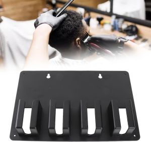 Dioche Hair Clipper Rack - Wall Mounted Storage for 4 Clippers - Easy to Assemble and Versatile Holder for Barber Shop and Home Use - Sturdy Design Keeps Your Workspace Organized