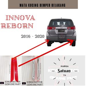 Mata Kucing Reflektor Bemper Belakang Innova Reborn 2016-2020 Original